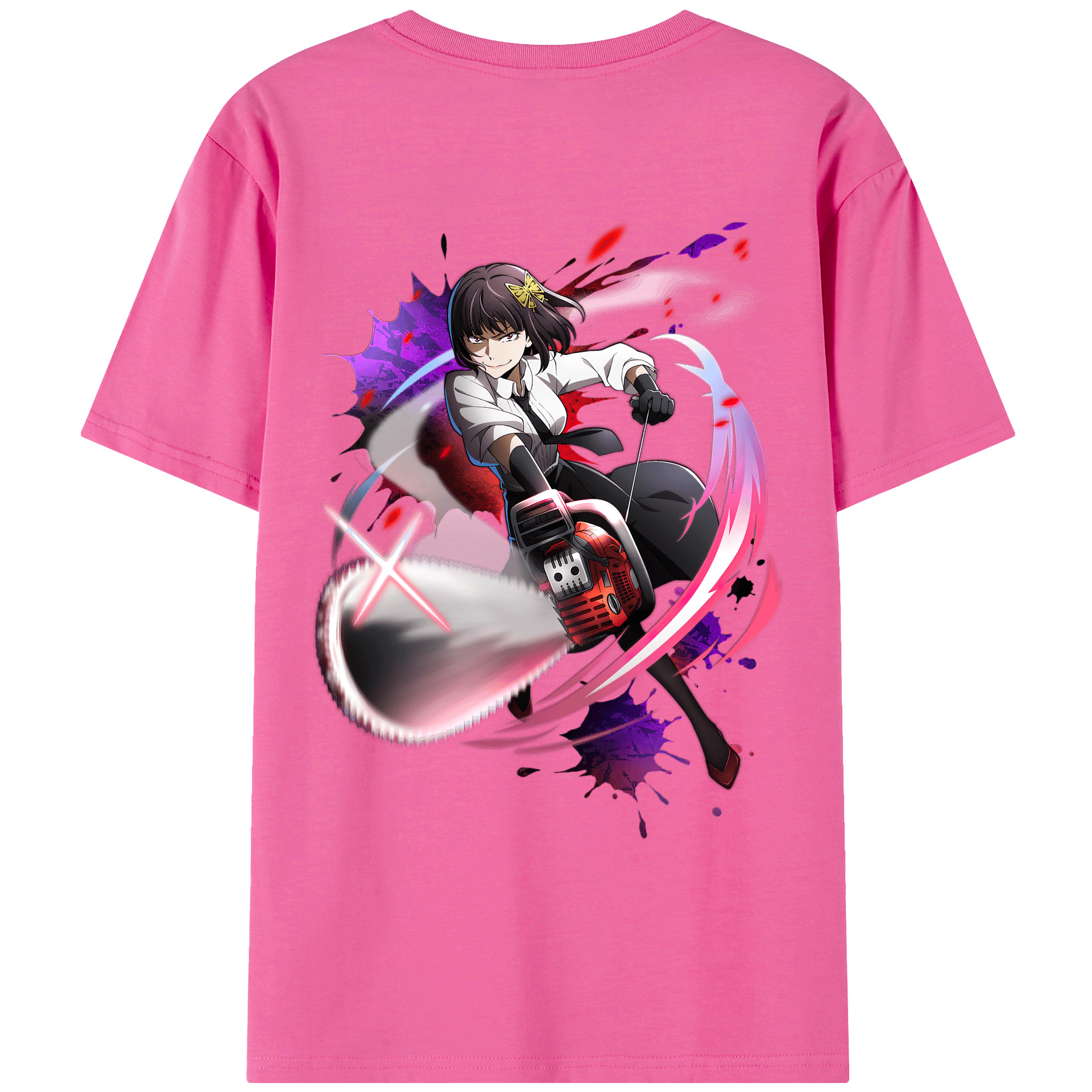 （画像用） 文豪ストレイドッグス Bungo Stray Dogs レディース半袖Tシャツ(バックプリント)
